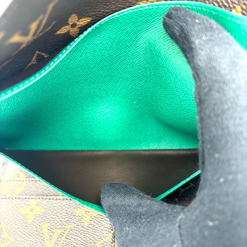 Louis Vuitton Brown Monogram Wallet - Picture 10 of 12